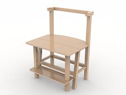 一种多功能折叠靠背椅