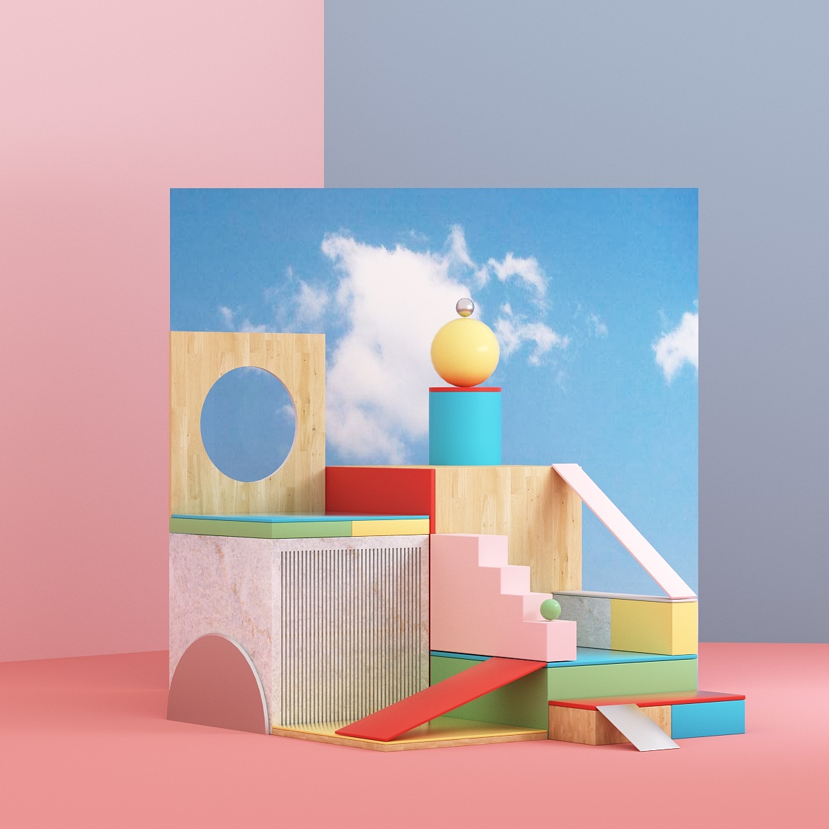 小场景练习（图ZMjM5ODEzNDE2） - 场景 - 站酷设计师悦然然223原创素材 - 站酷ZCOOL