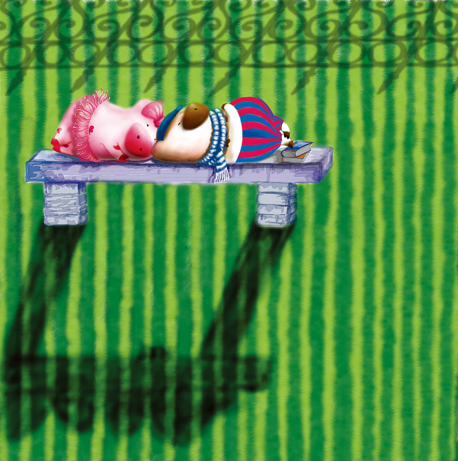 2019 猪爱上了猪（图ZMTQwNjU1MDIw） - 绘本 - 站酷设计师乔老爷321原创素材 - 站酷ZCOOL