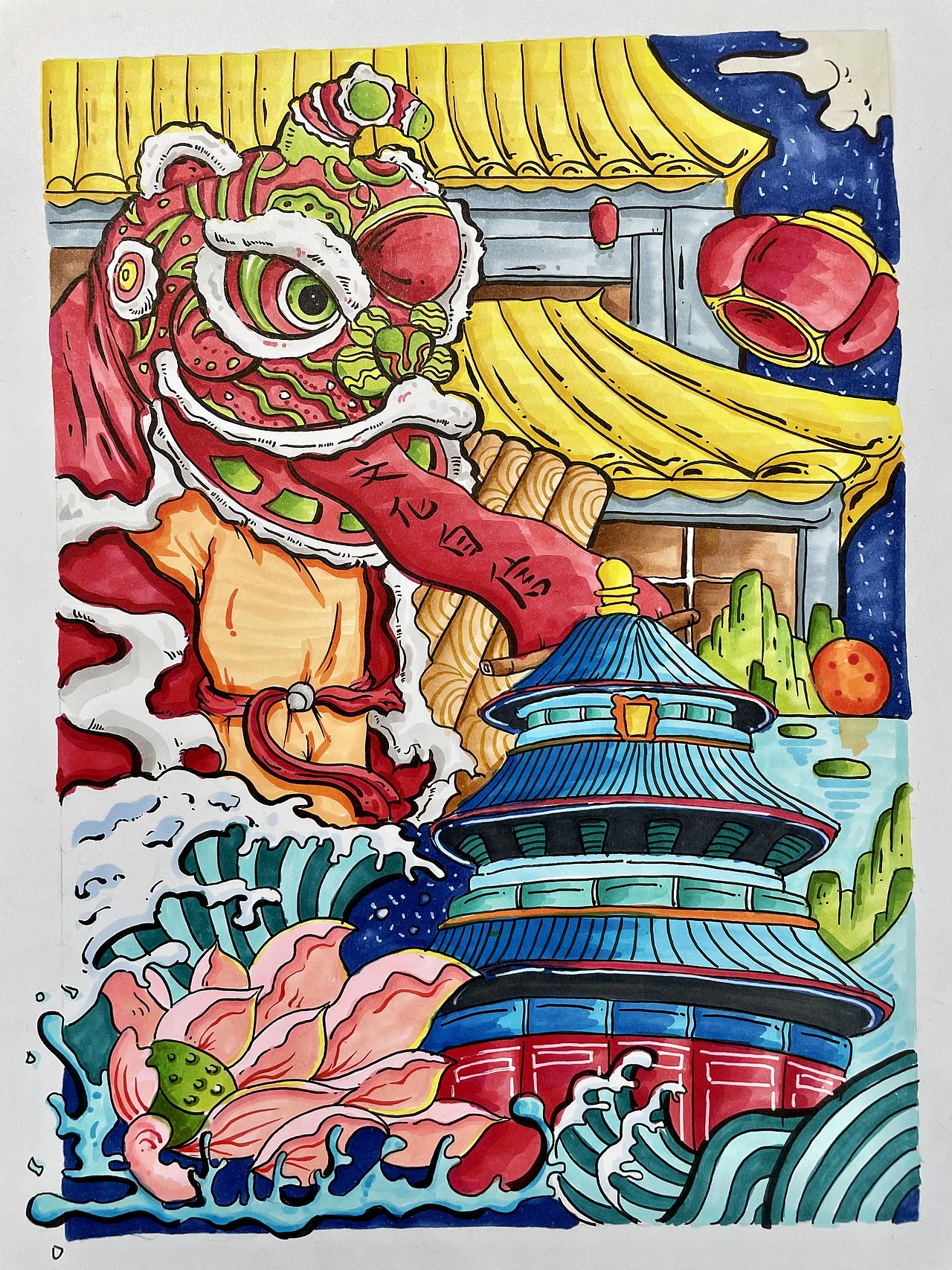 传统国风海报（图ZMjg4ODgyMTg0） - 创作习作 - 站酷设计师野木橘向原创素材 - 站酷ZCOOL
