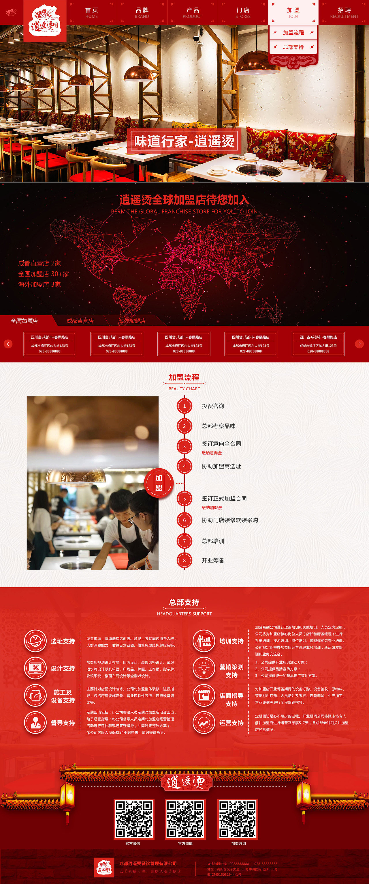 响应式餐饮类网站设计（图ZMTIxMjY3MDgw） - 企业官网 - 站酷设计师jblsky原创素材 - 站酷ZCOOL