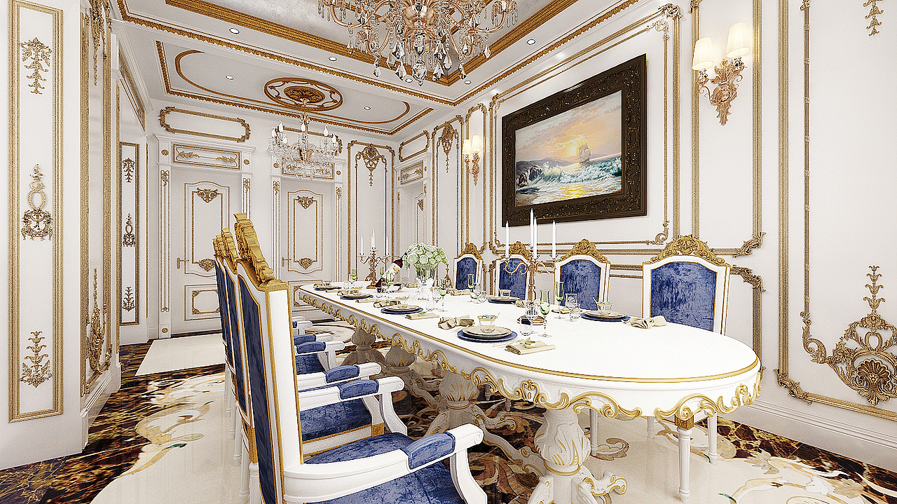 比华利庄园550平独栋别墅巴洛克（图ZMjI0NzM2MTY0） - 家装设计 - 站酷设计师L文君原创素材 - 站酷ZCOOL