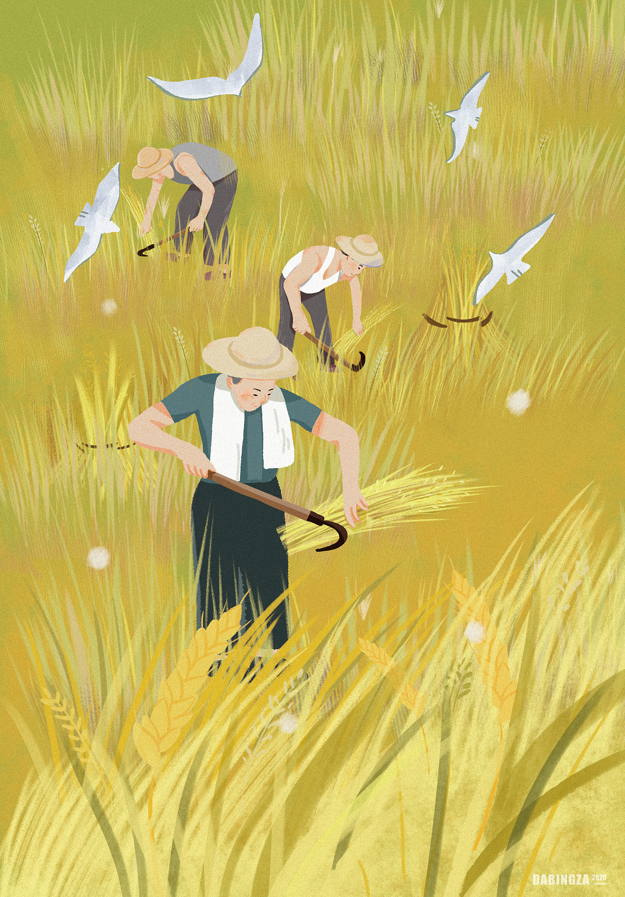 读者配图|插画|商业插画|大冰咂 - 原创作品 - 站酷 (zcool)