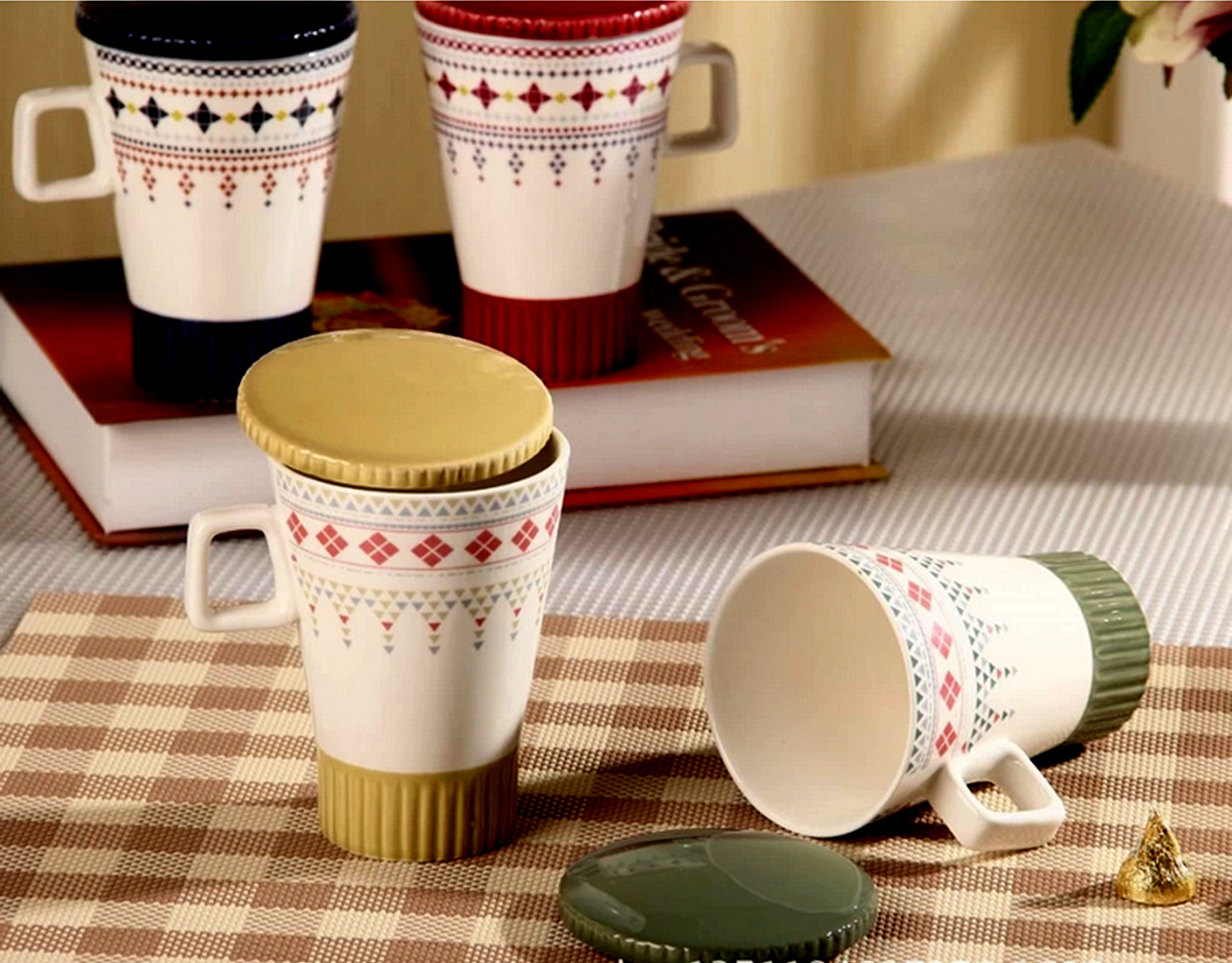 北欧陶瓷咖啡杯碟套装陶瓷茶具创意下午茶红茶杯组合礼品厂家代发-阿里巴巴