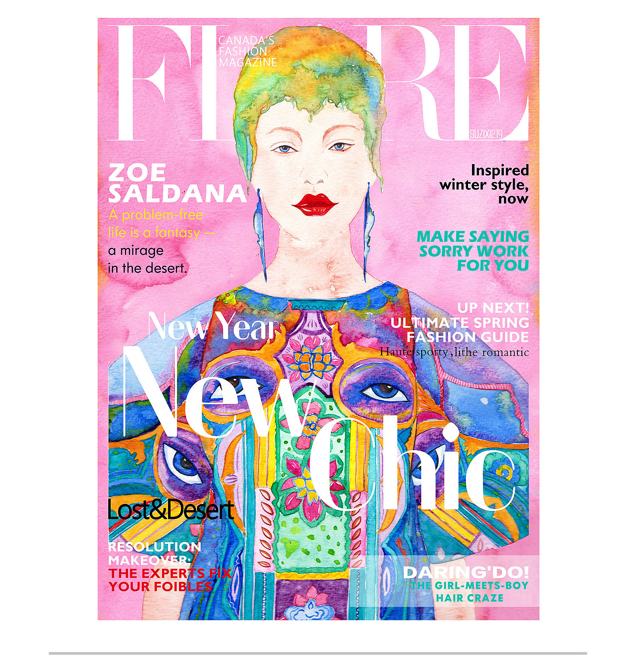 WATERCOLOR FIGURE 水彩人物(之前画的)