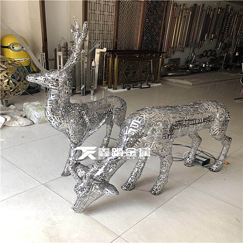 动物雕塑 城市景观雕塑小品摆件 不锈钢蚂蚁雕塑