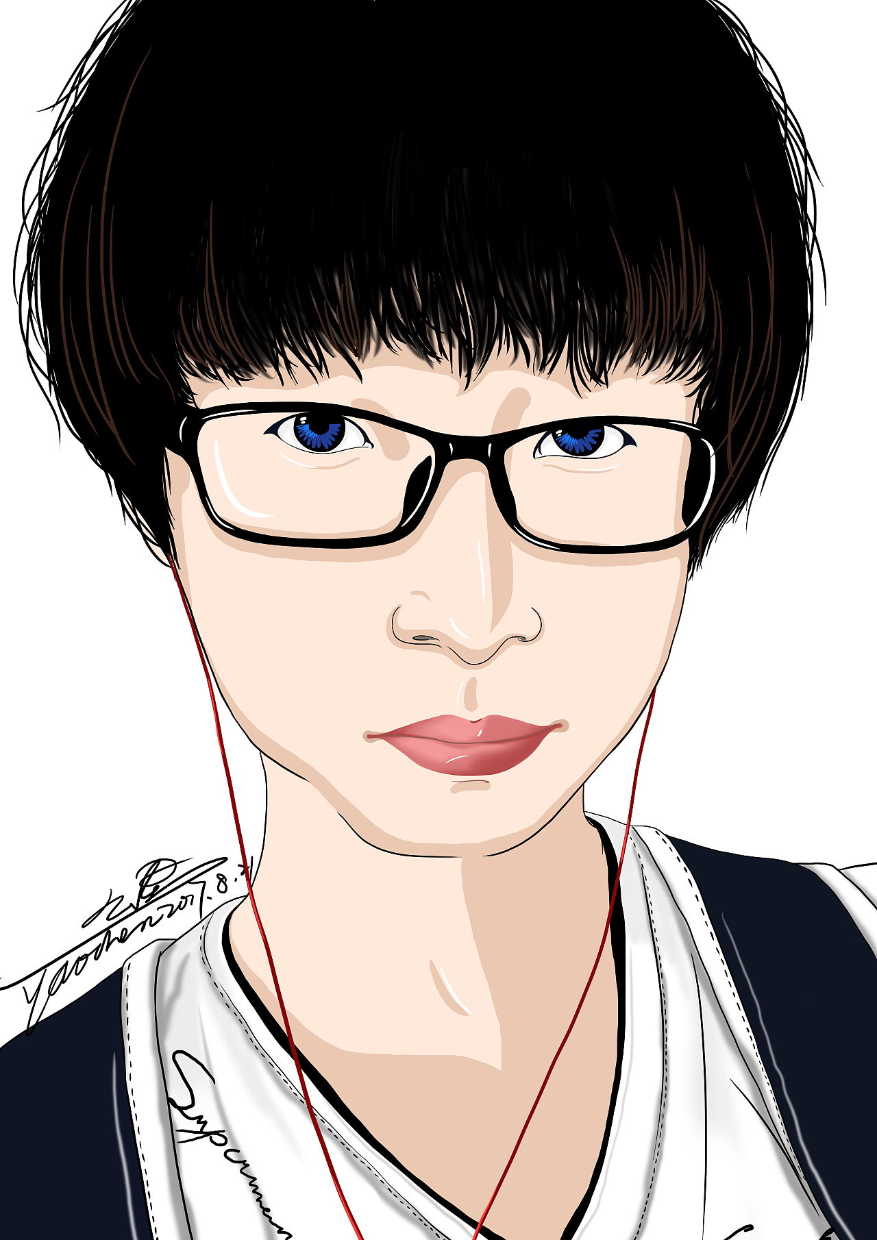 bro成员肖像画|动漫|单幅漫画|么么君吖_原创作品-站酷zcool