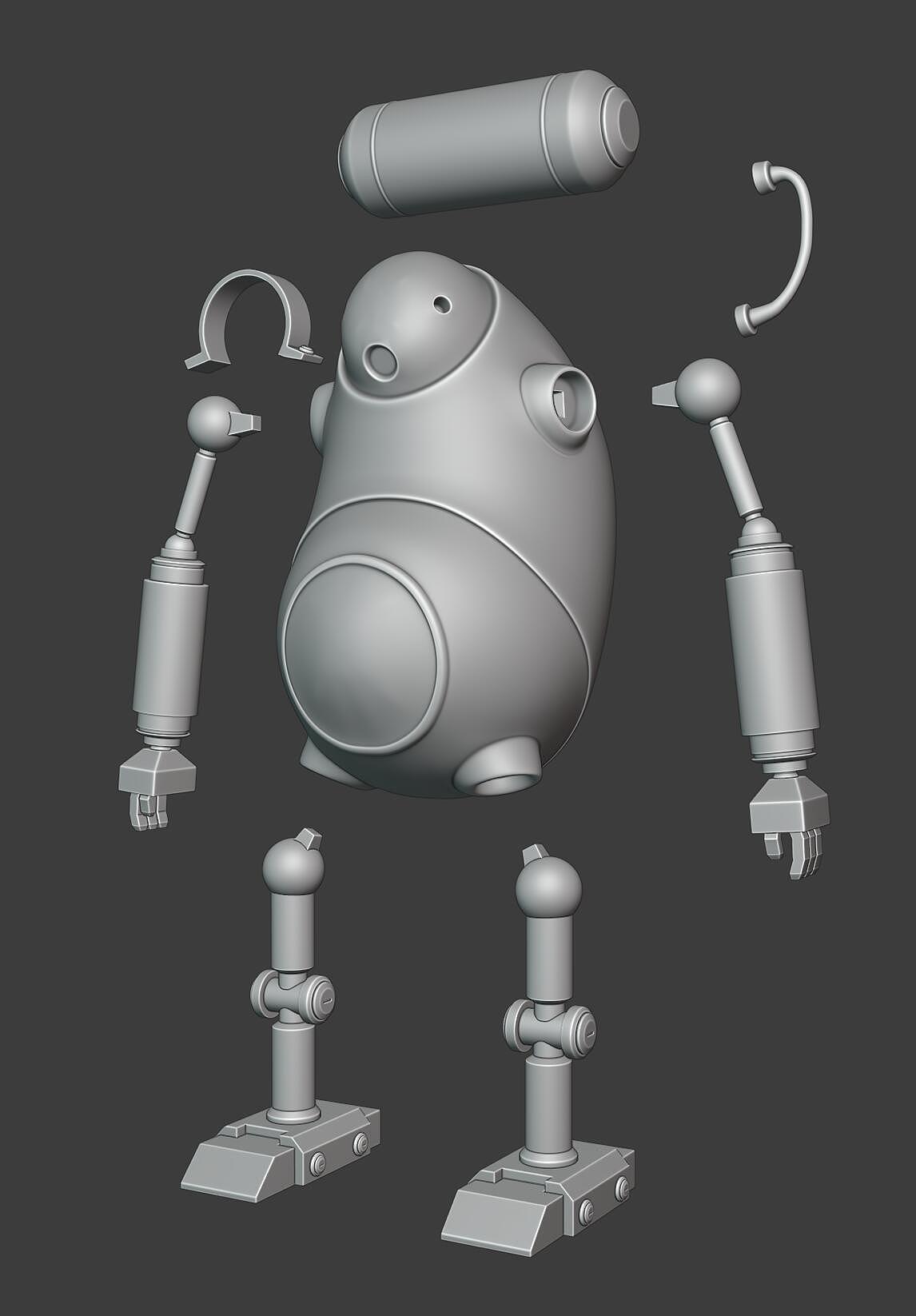 blender建模及渲染练习五