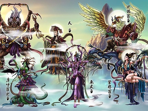 西游记人物谱--八部众