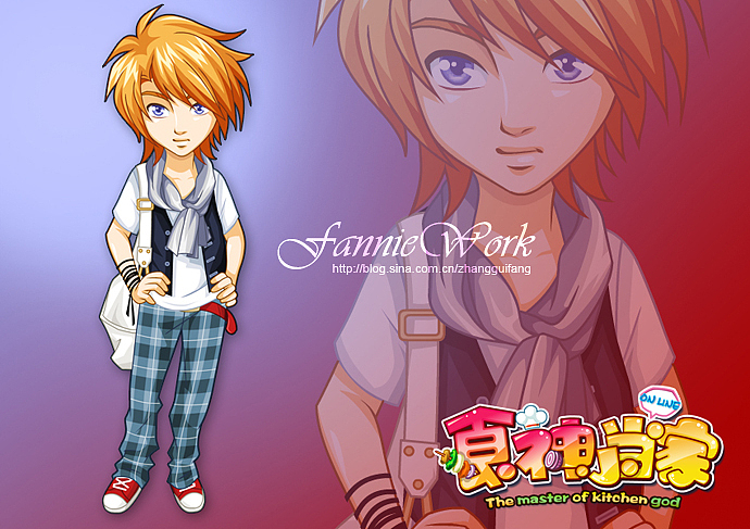 網頁游戲的一組npc設定（圖ZMTMxOTg0MA==） - 概念設定 - 站酷設計師fannie大西瓜原創(chuàng)素材 - 站酷ZCOOL