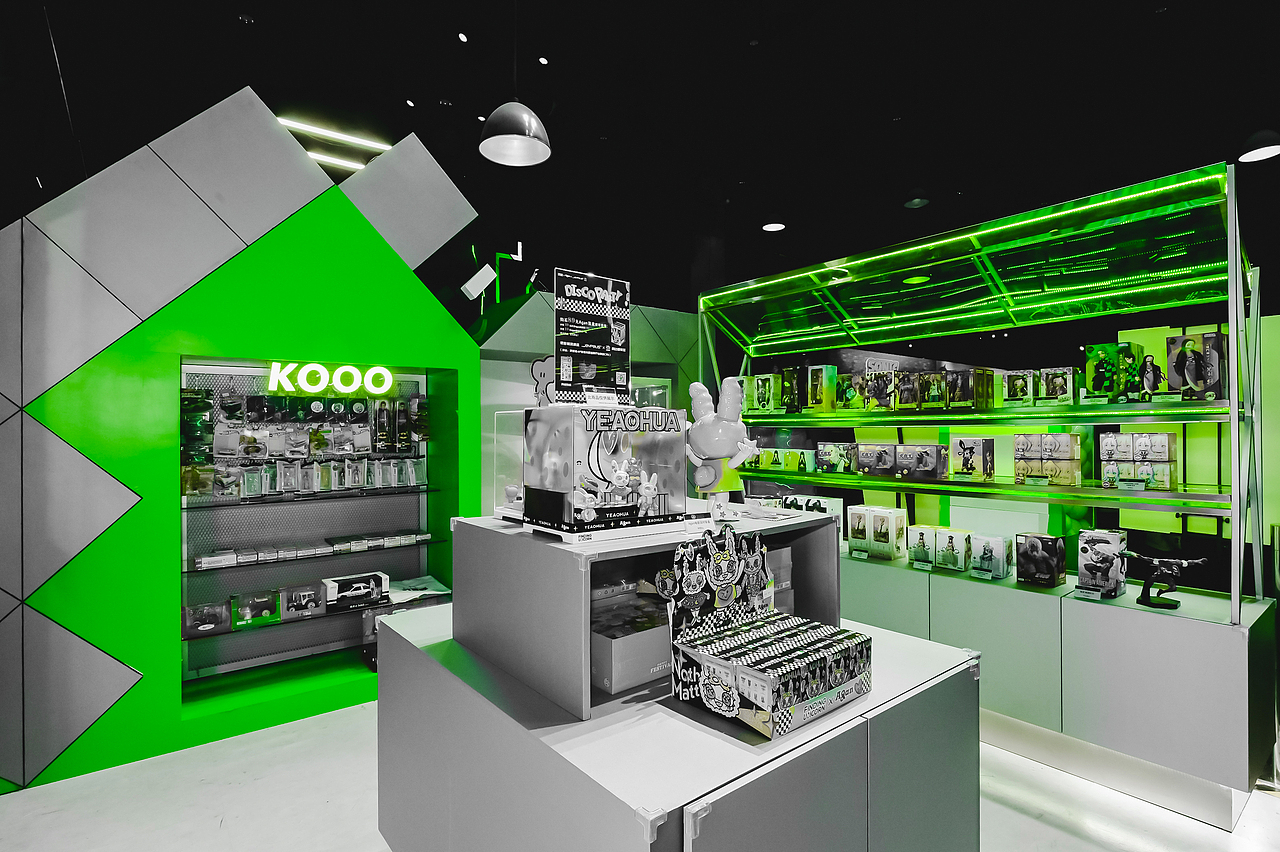 JOYPOLIS x KOOO潮玩店铺设计（图ZMjg3MTI2MTAw） - 商业空间设计 - 站酷设计师王蒜蓉Wotswrong原创素材 - 站酷ZCOOL
