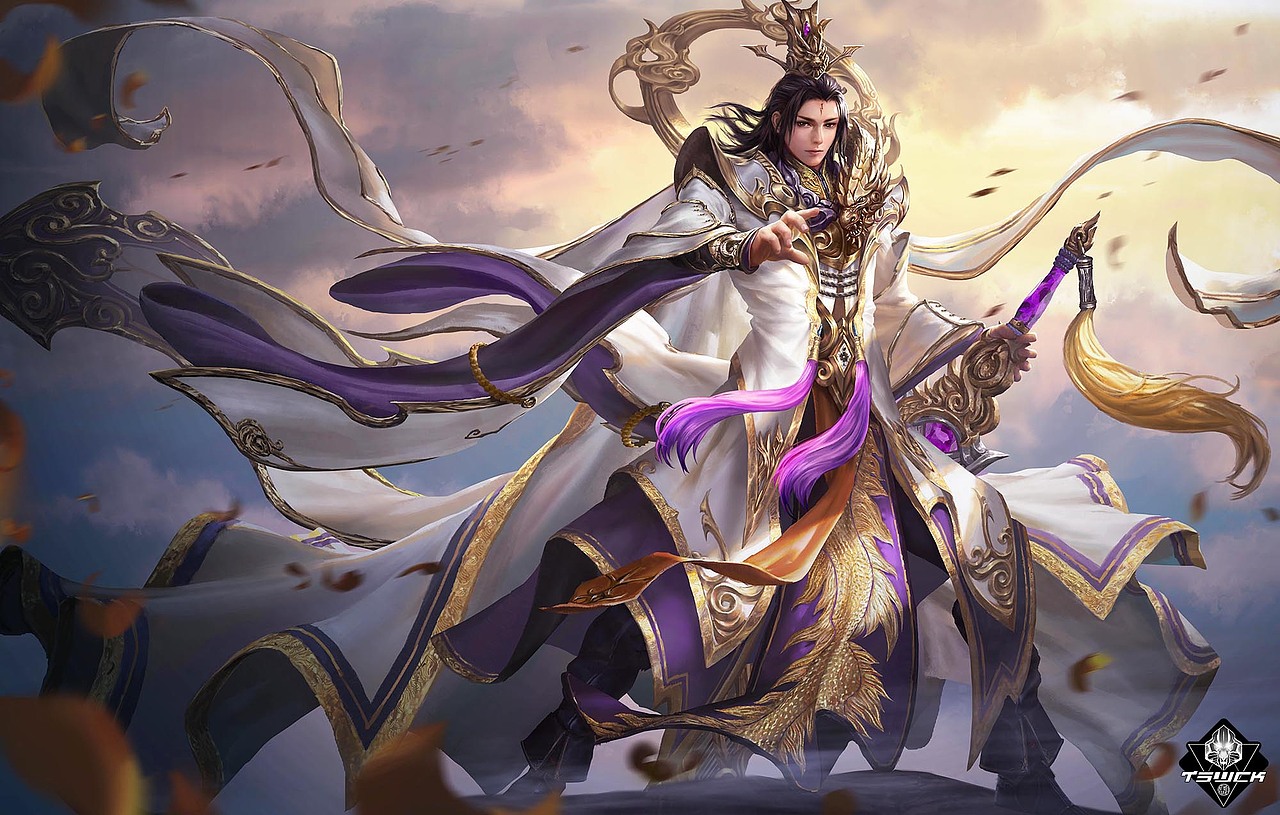 国风奇幻人物宣传图