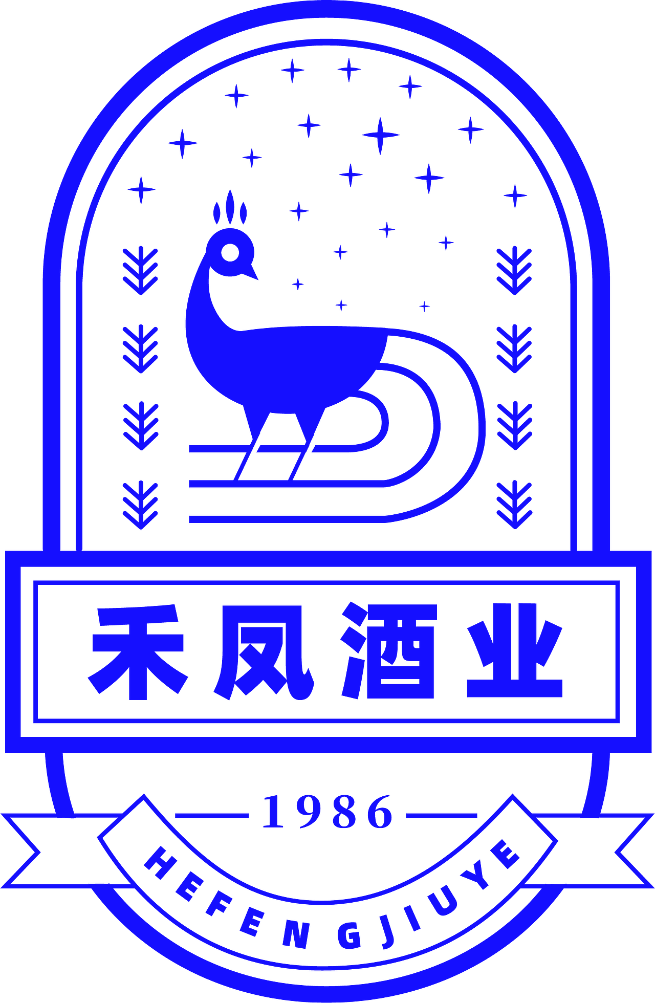 酒类品牌线性LOGO