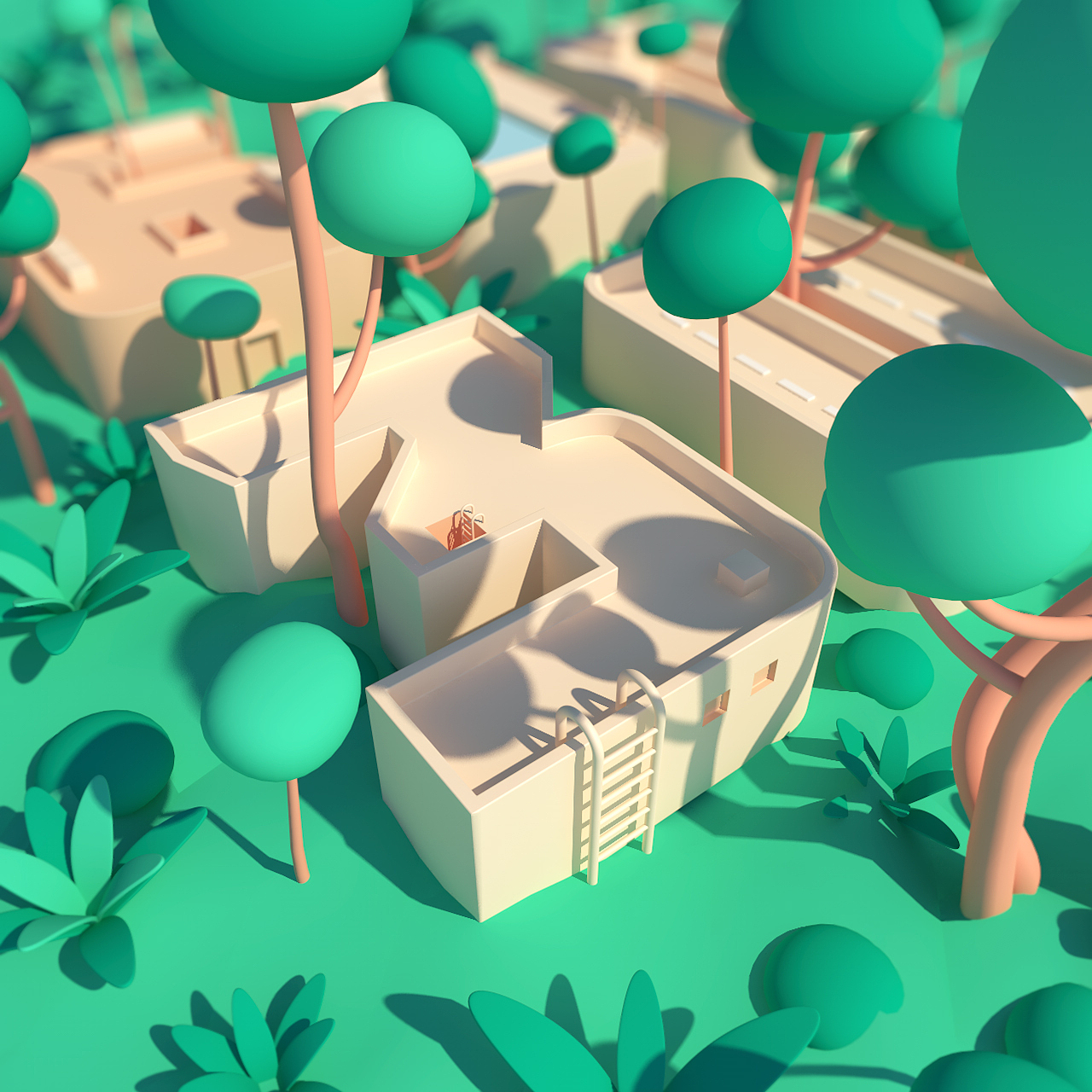 最近做的一些练习（图ZMTEyODk0NTMy） - 其他三维 - 站酷设计师白术生原创素材 - 站酷ZCOOL