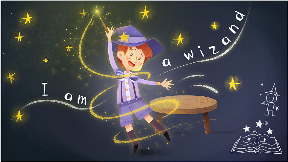 魔法师（图ZMzY0MDcxNTYw） - 绘本 - 站酷设计师大燕丸子原创素材 - 站酷ZCOOL