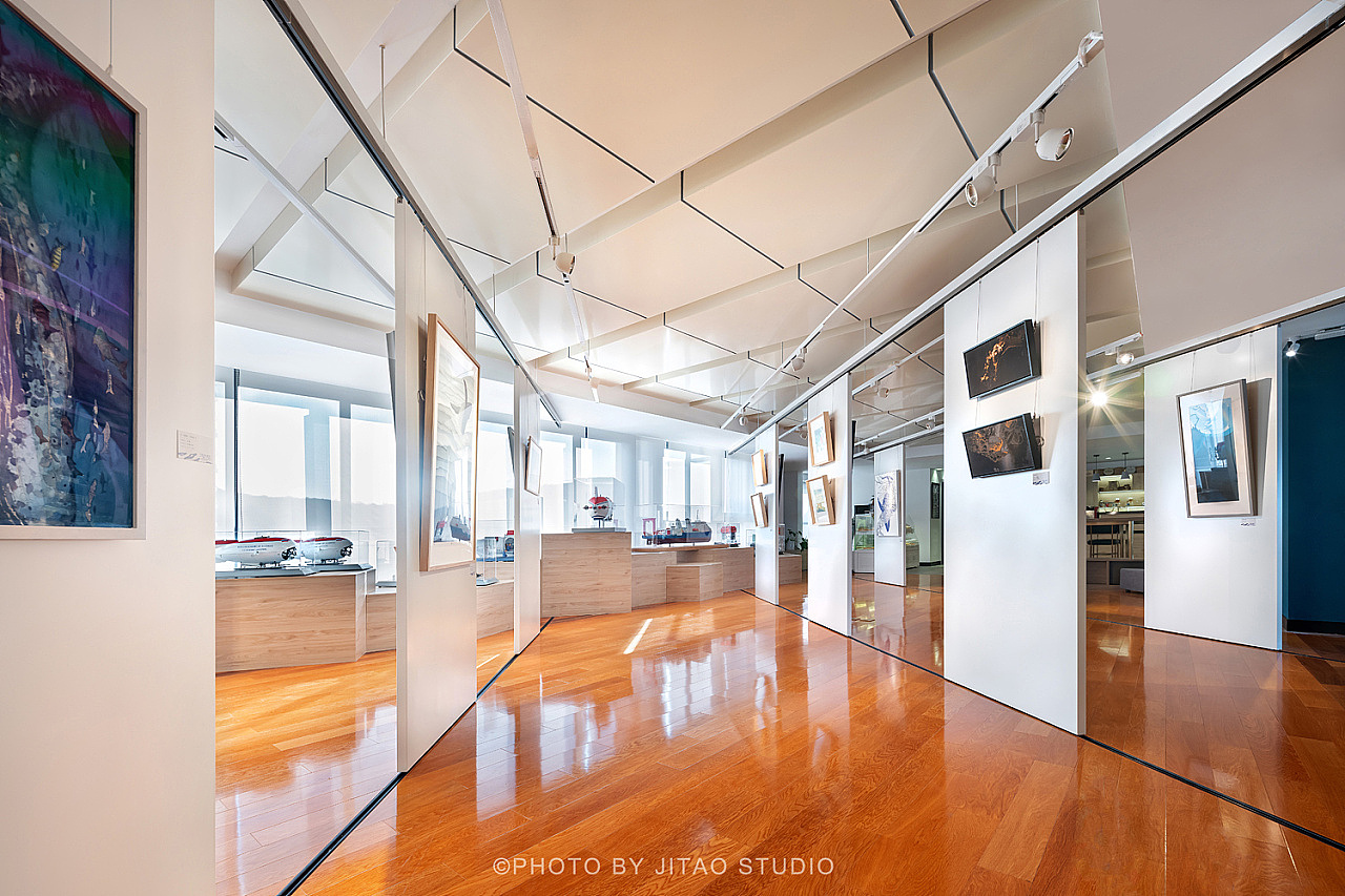 建筑空间摄影 | 深海空间科学艺术图书馆