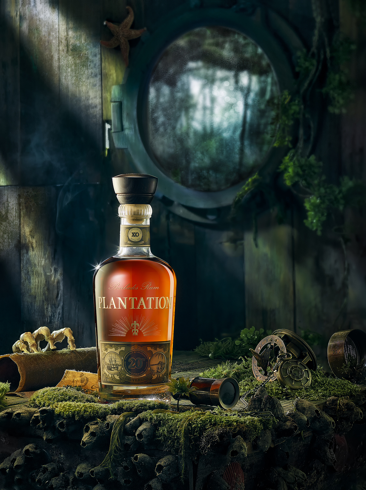 蔗园20周年朗姆酒洋酒广告拍摄(附带光位图)|摄影|产品摄影|摄影师