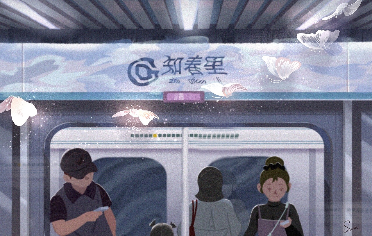 北京地铁（图ZMjE1Njc5MDMy） - 创作习作 - 站酷设计师虚拟语气原创素材 - 站酷ZCOOL