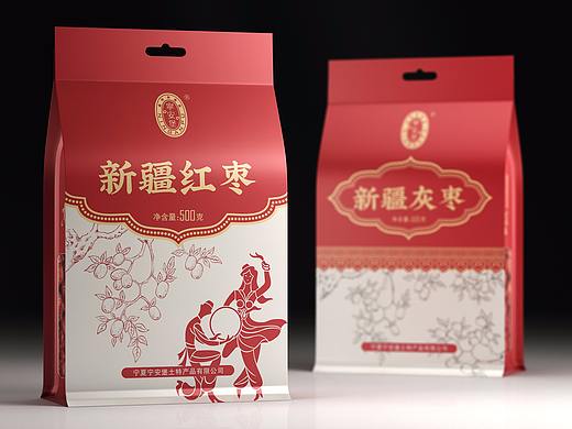 两款红枣包装设计