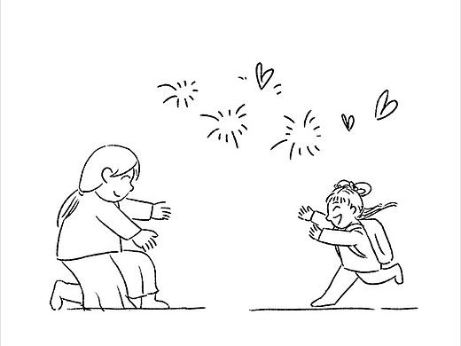 原創(chuàng)黑白條漫《抱抱》（個(gè)人主頁-ZNDk1MTQ3NzY=） - 創(chuàng)作習(xí)作 - 站酷設(shè)計(jì)師阿琰啊_ayana原創(chuàng)素材 - 站酷ZCOOL