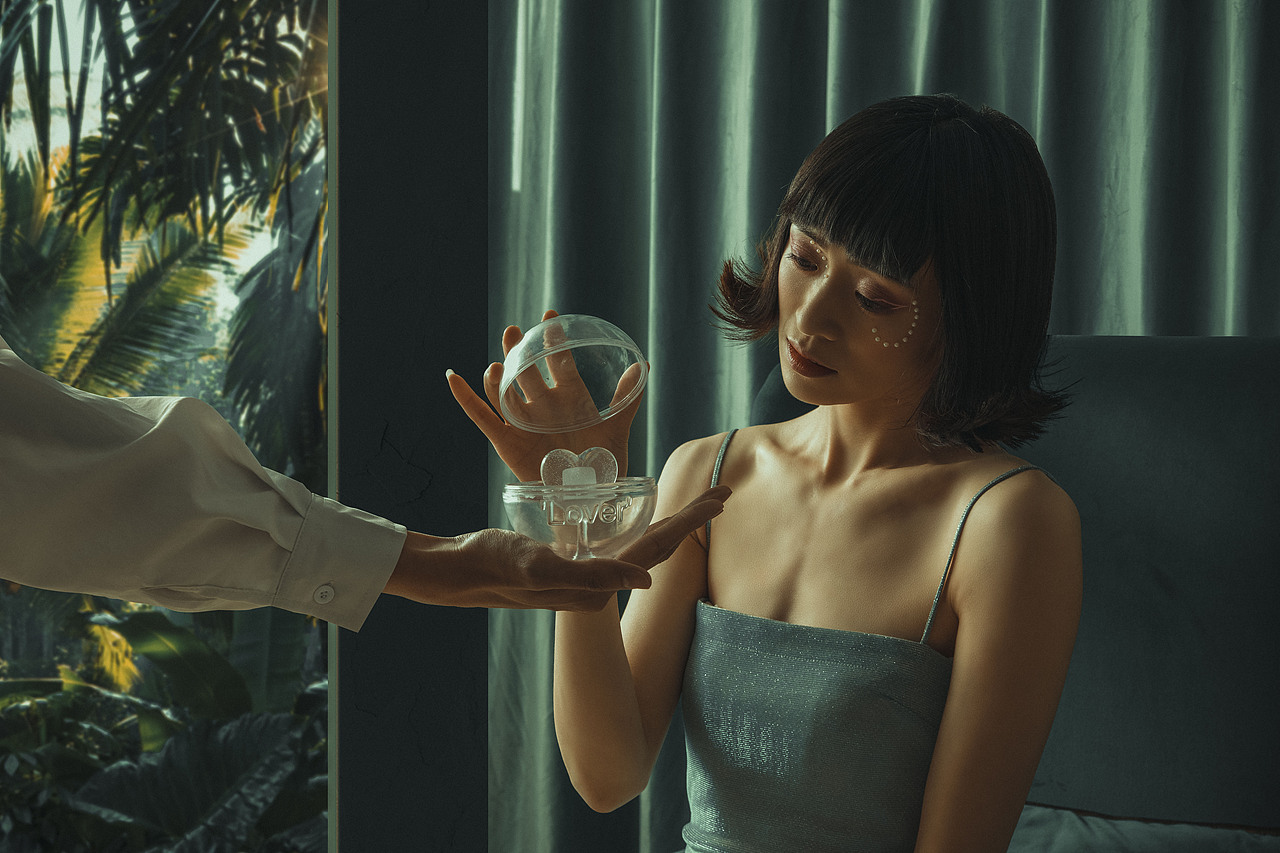 留学机构作品集拍摄 《虚拟爱情》概念拍摄