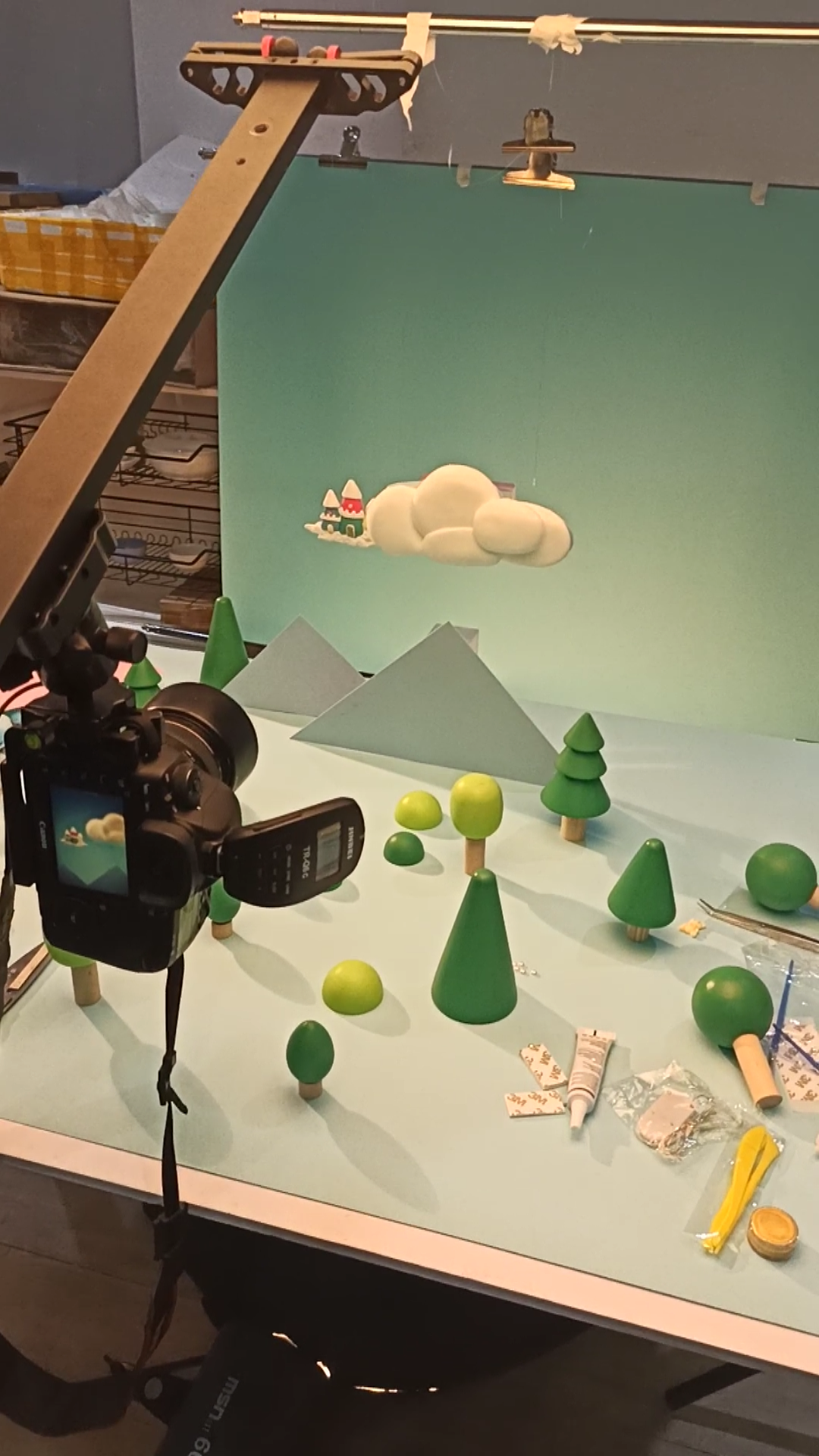 手足印相框产品定格动画