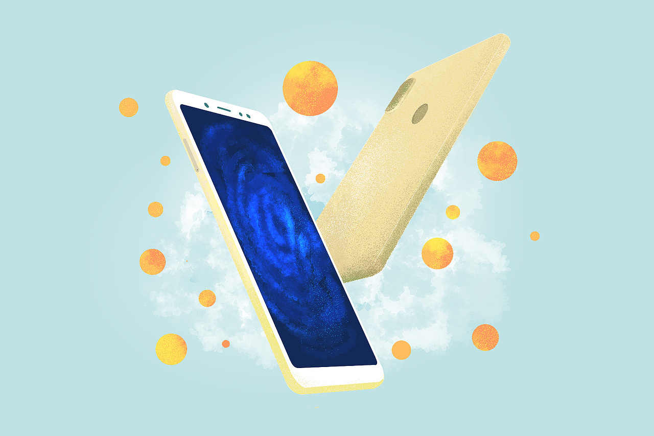 2018世界杯期间创作的小米世界杯专题插画