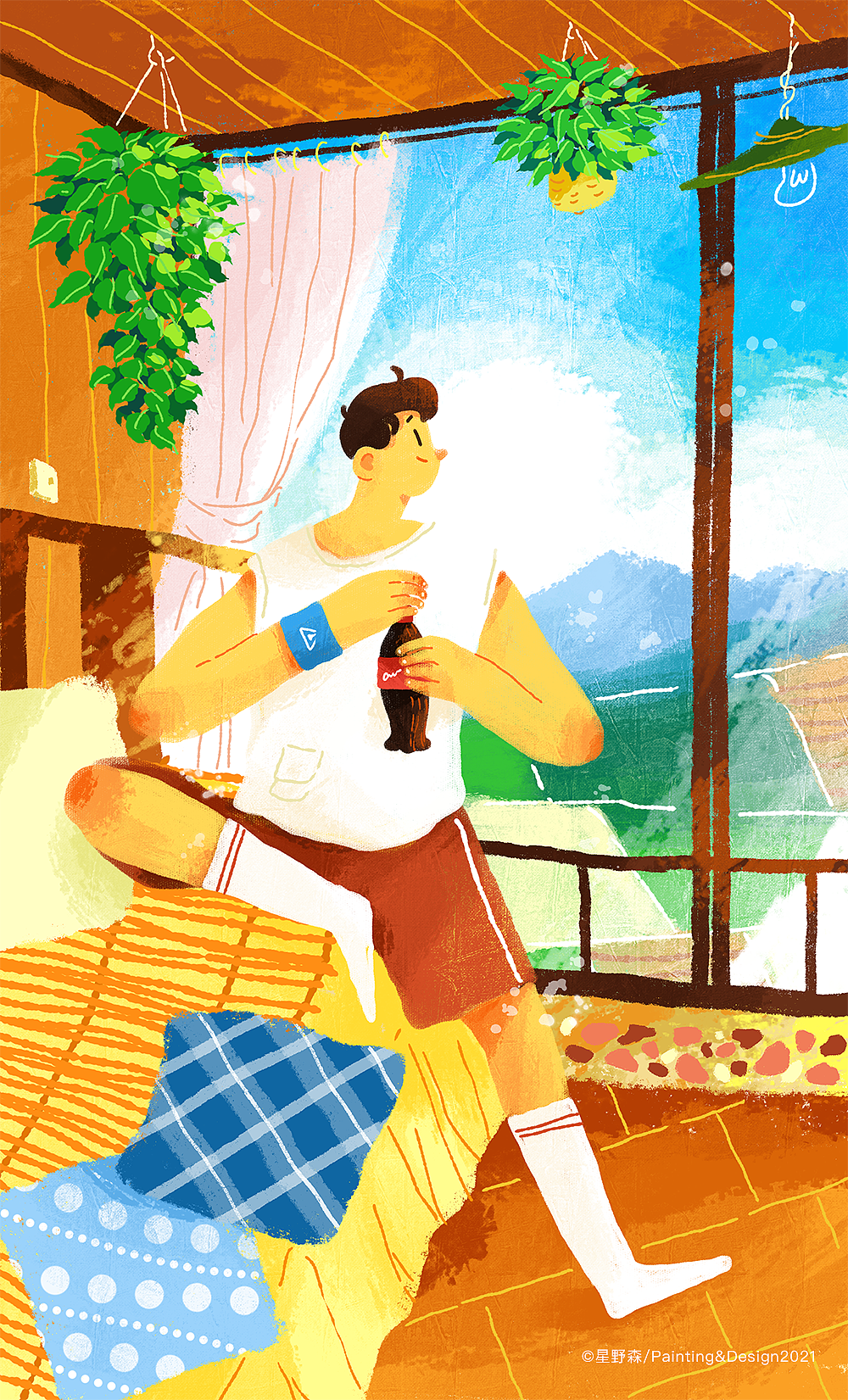 一个人的24节气（夏秋篇）（图ZMjc2ODEwMzE2） - 创作习作 - 站酷设计师星野森forest原创素材 - 站酷ZCOOL