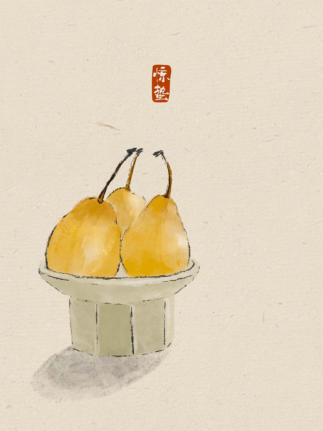 二十四节气中国风插画(完整版)