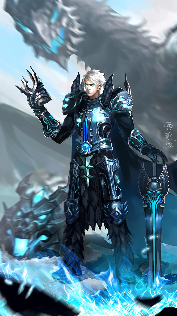 王者荣耀同人作亚瑟死亡骑士