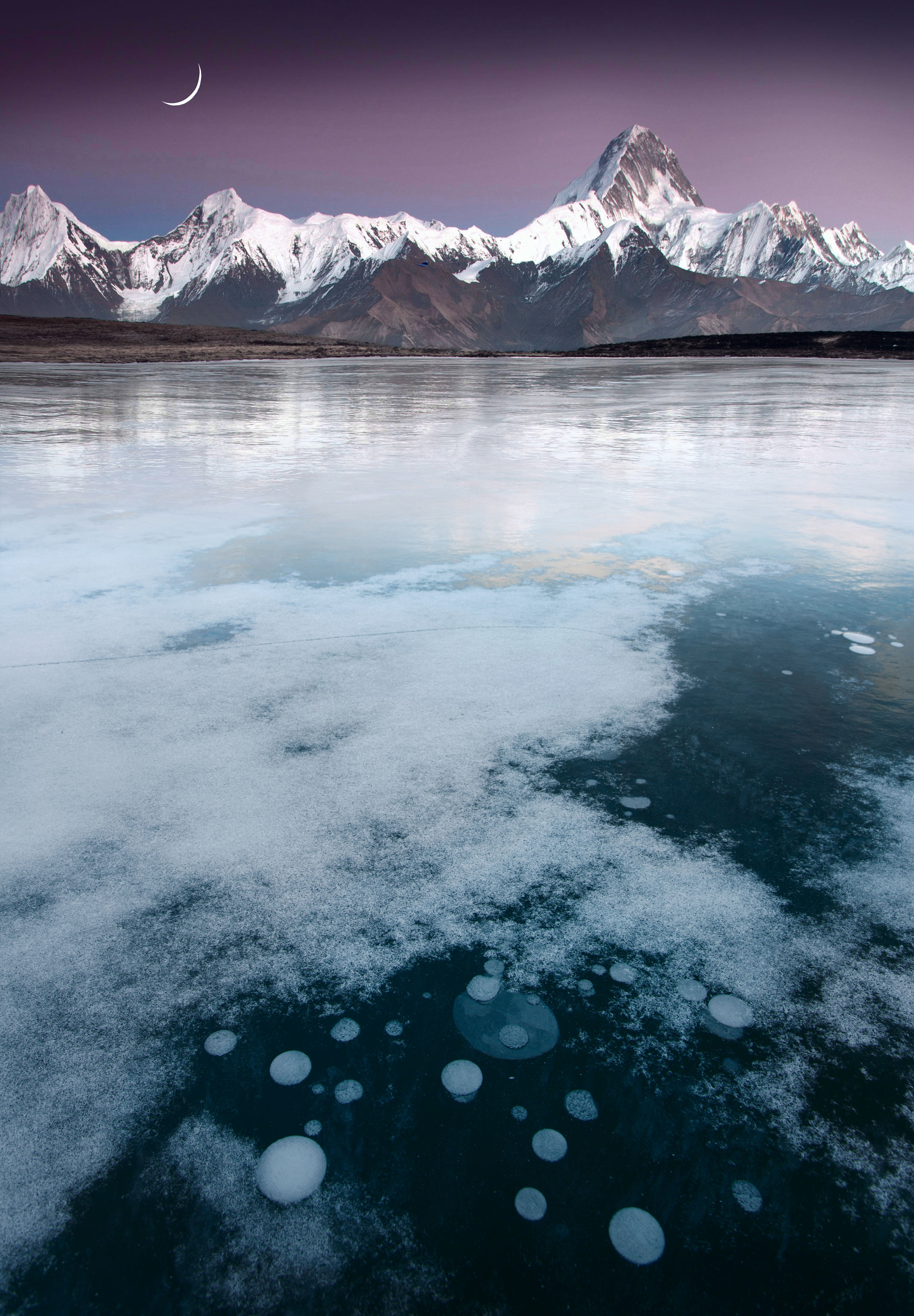世界三大冰泡湖图片