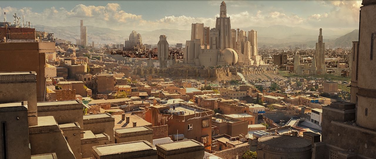 UE5地编转数字汇景,城市系列《神庙》