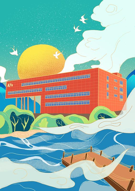 校园文创|插画|商业插画|圈圈权权 - 原创作品 - 站酷 (zcool)