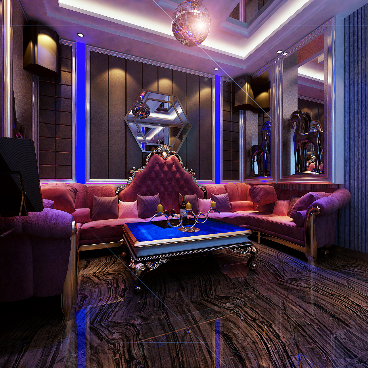 《海蒂娱乐ktv设计》——马尔康专业特色ktv设计公司分享案例