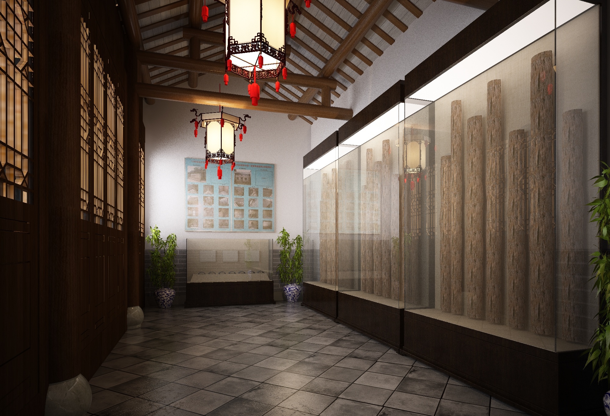 临沣寨古建筑申遗项目室内布展设计