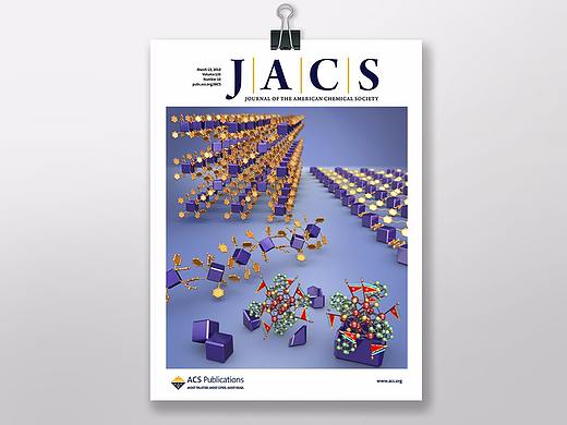 科研杂志JACS 封面设计