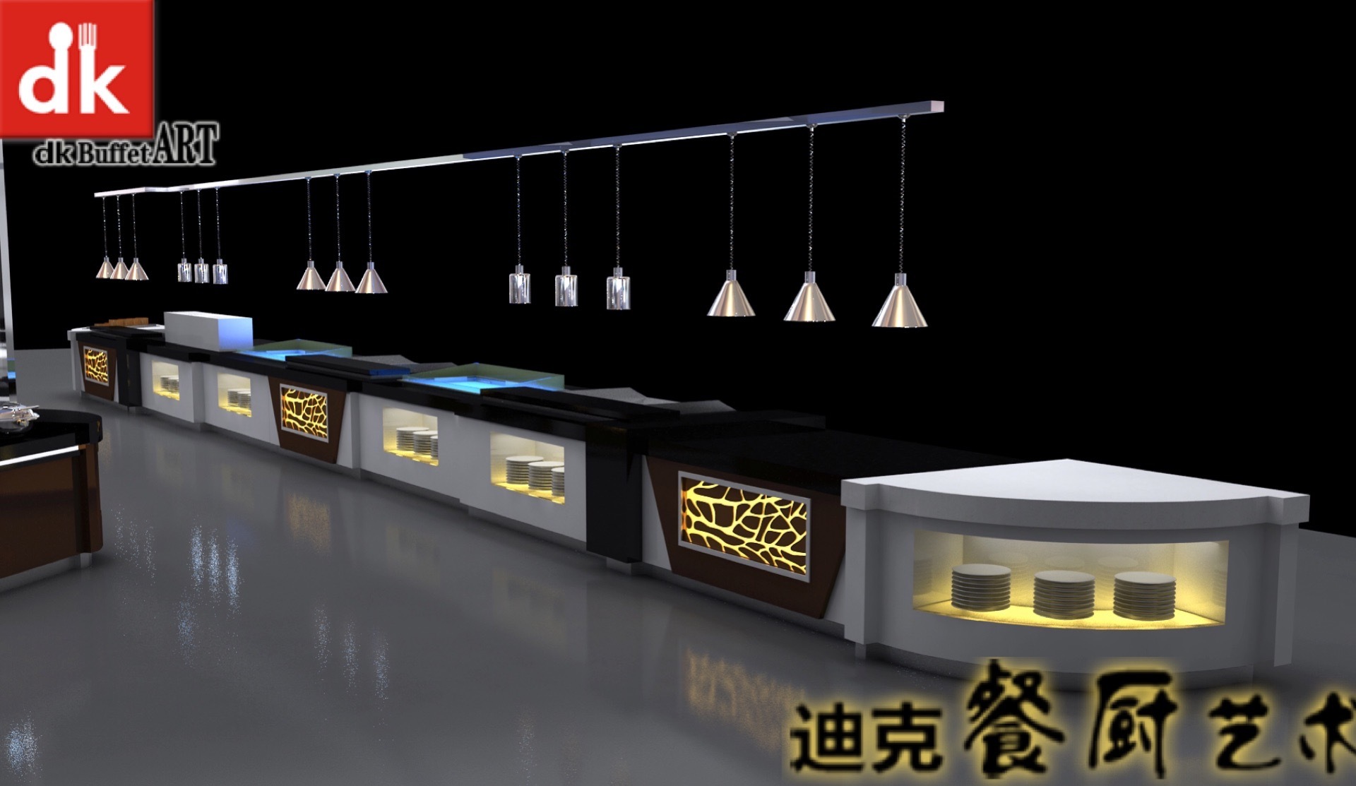 自助餐台设计制作厂家#餐台,吧台,设备定制