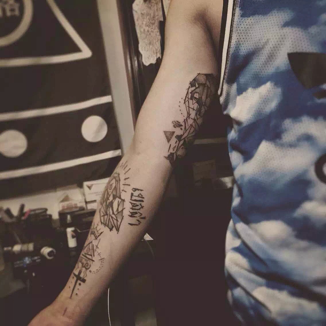 原创手绘 纹身图案设计（图ZMzU5MDc3NDQ=） - 绘画 - 站酷设计师BLACK_TATTOO原创素材 - 站酷ZCOOL