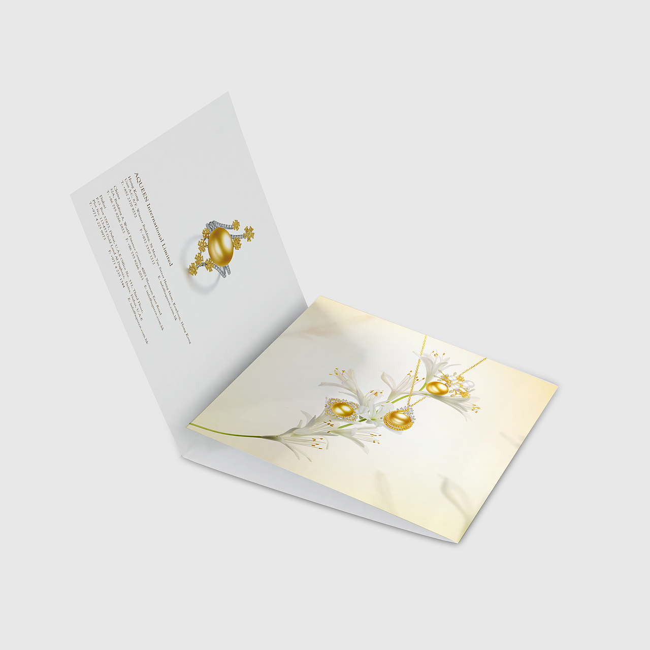 珠宝折页设计（图ZMTgyODk0MDI0） - 书籍/画册 - 站酷设计师叁柒分原创素材 - 站酷ZCOOL