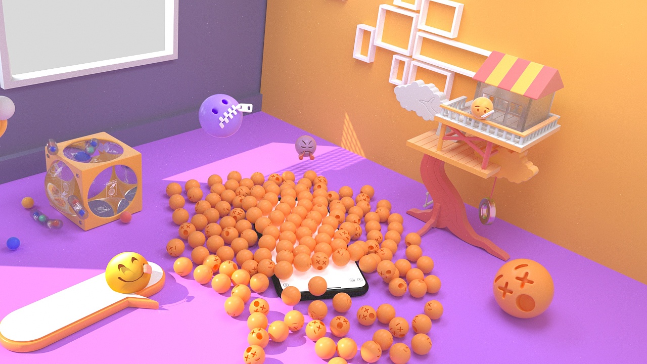 c4d动画|三维|动画/影视|o张三岁o - 原创作品 - 站酷 (zcool)