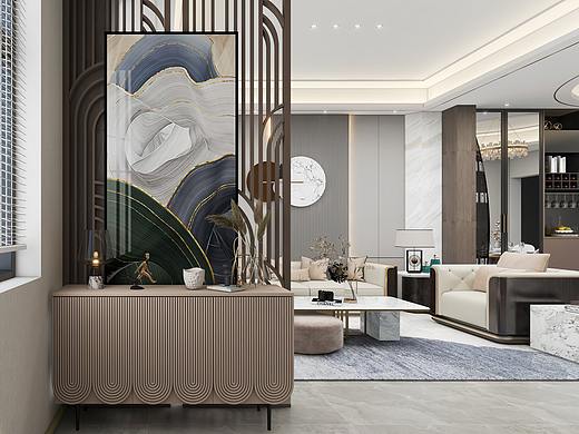 張女士私宅（個人主頁-ZNTU0MTAyNjQ=） - 家裝設(shè)計 - 站酷設(shè)計師7090m原創(chuàng)素材 - 站酷ZCOOL