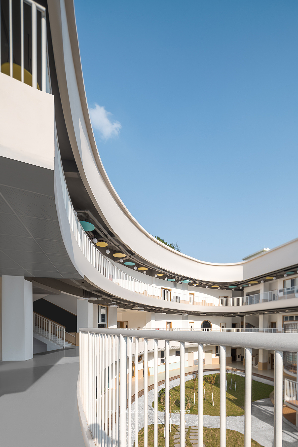 建筑空间摄影幼儿园摄影建筑外立面拍摄航拍吉普森摄影