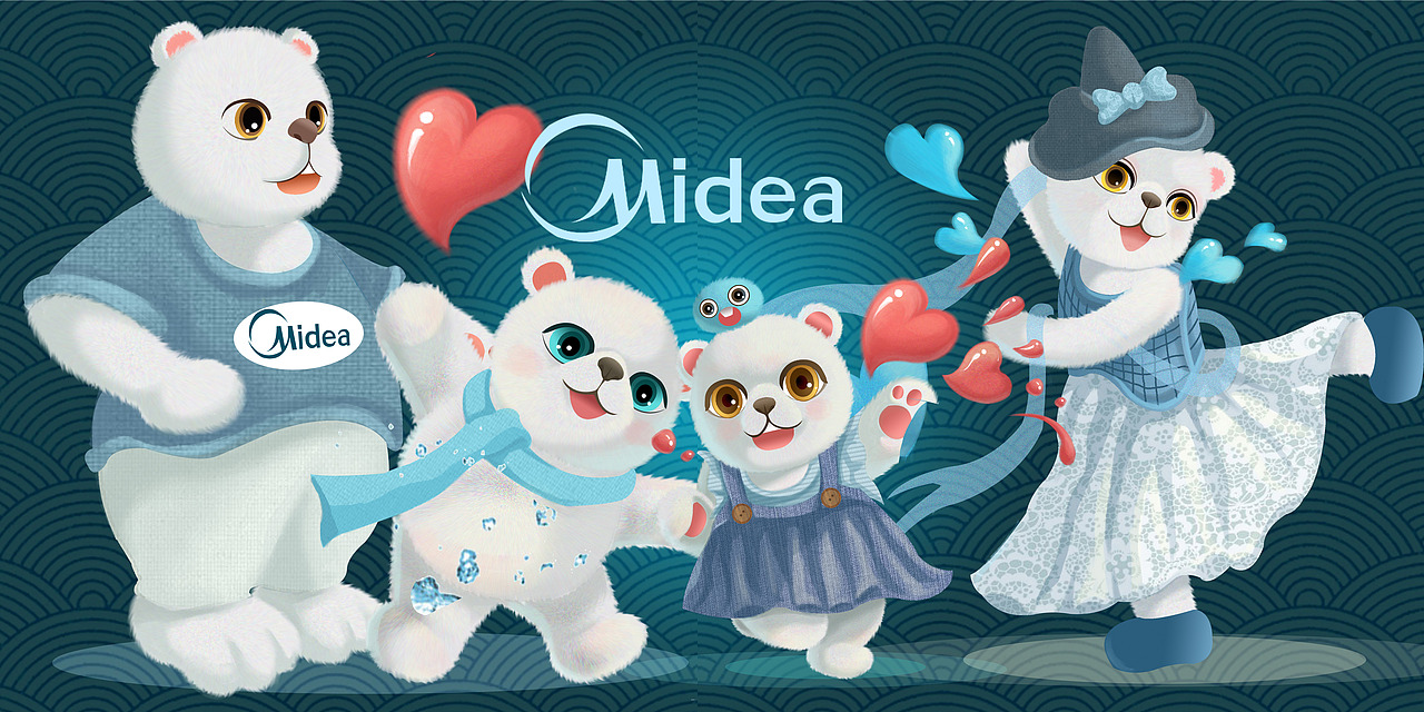 美的吉祥物设计