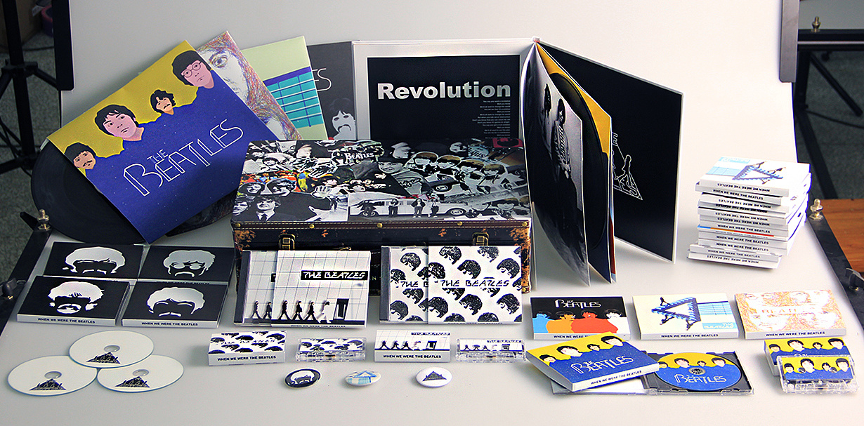 when we were the beatles(假想演唱会周边设计)