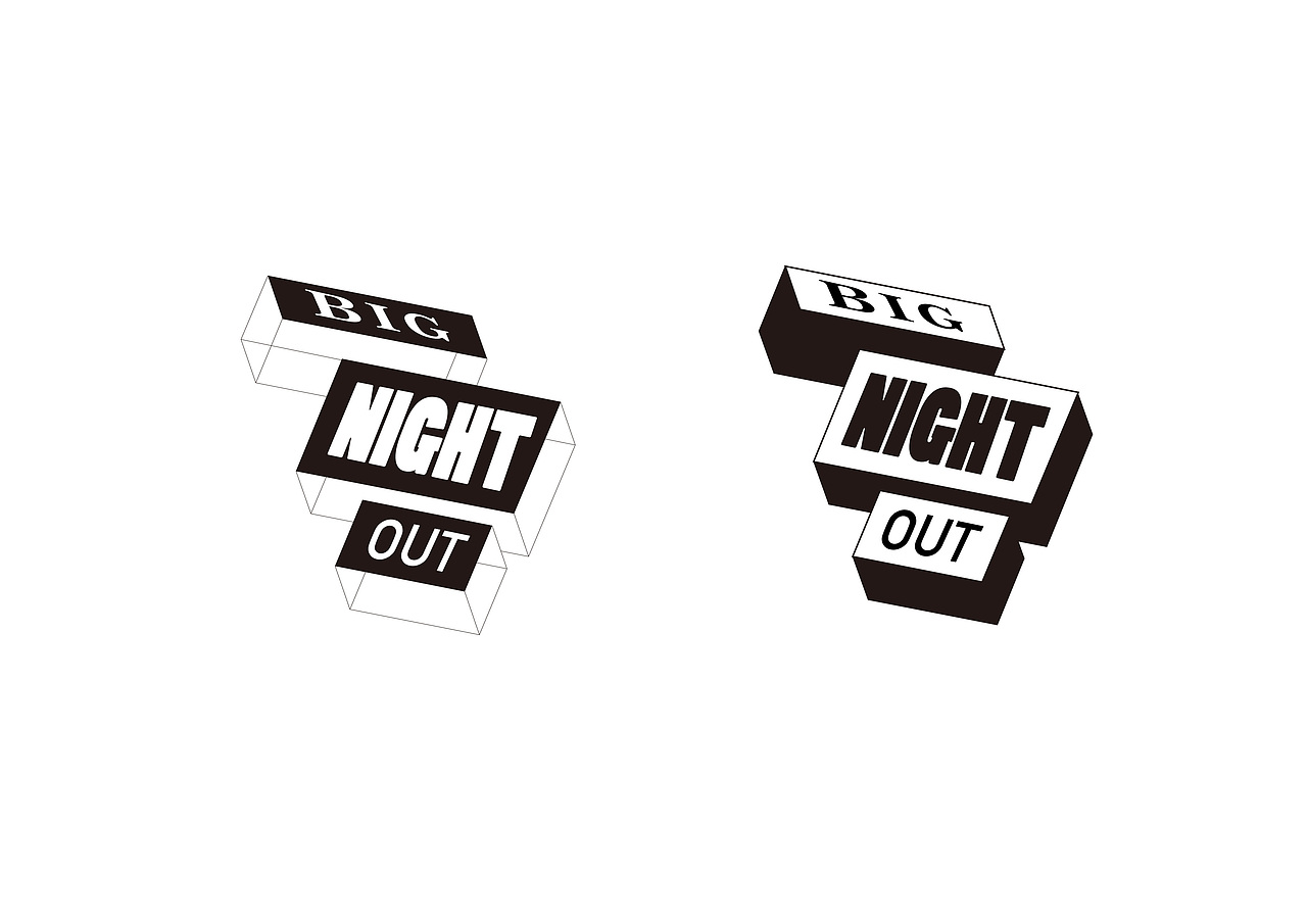 big-night-out-logo（图ZMTE2MDQ0MDM2） - 品牌 - 站酷设计师COOKIE_二分之一原创素材 - 站酷ZCOOL