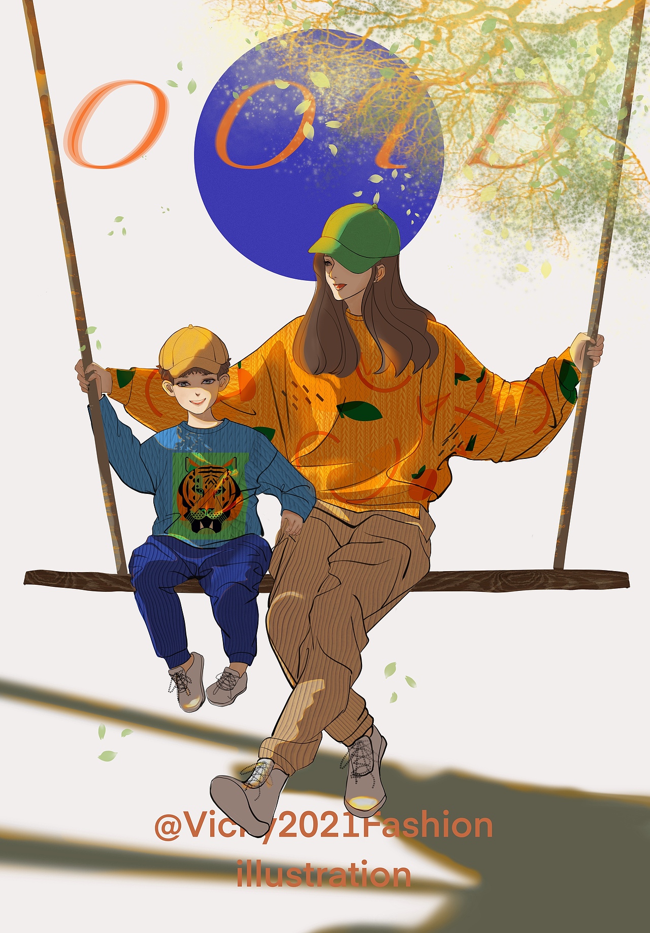 人物与场景结合