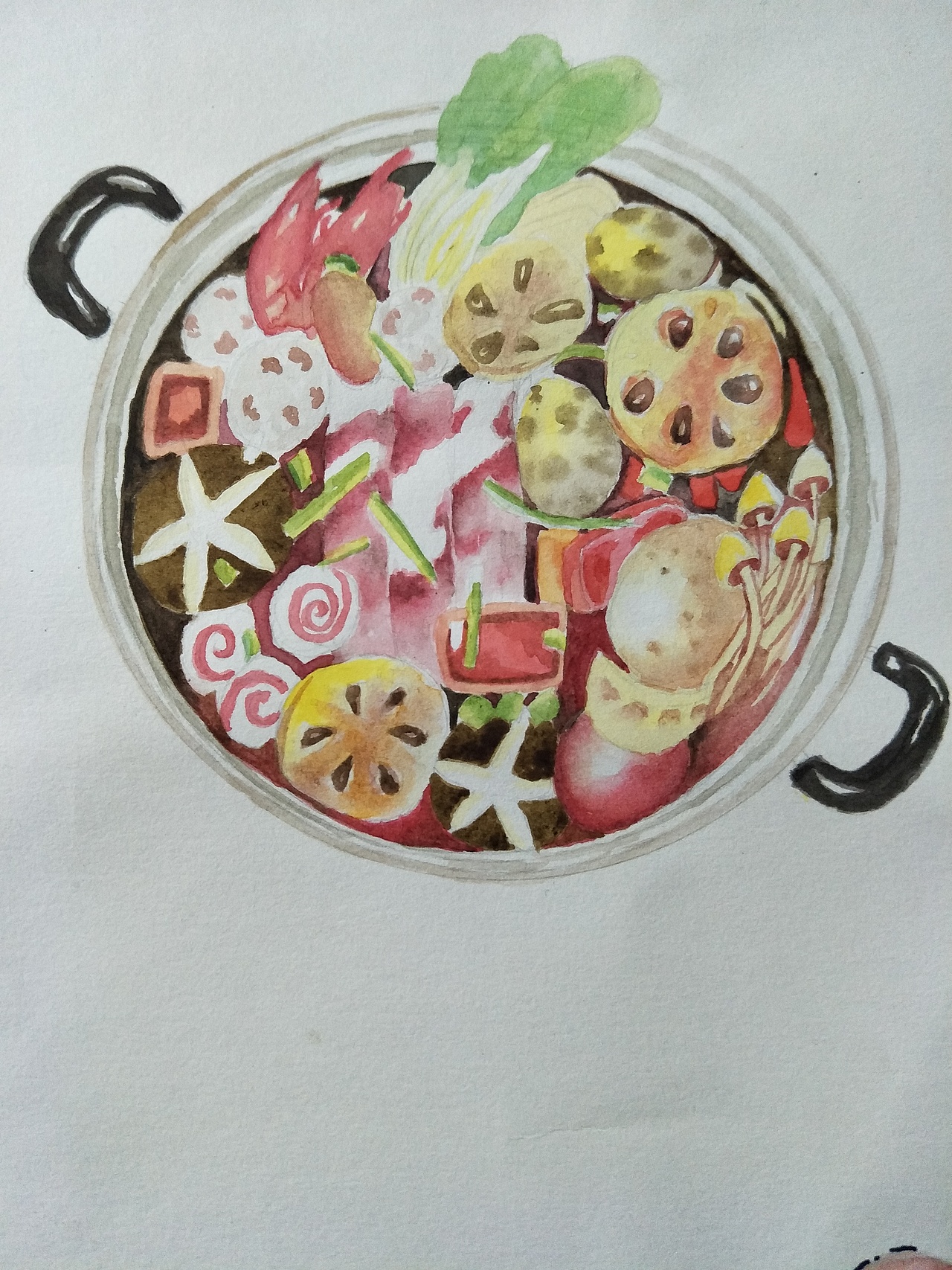 火锅（图ZMTAyMzc4MTA4） - 创作习作 - 站酷设计师a萱草无忧a原创素材 - 站酷ZCOOL