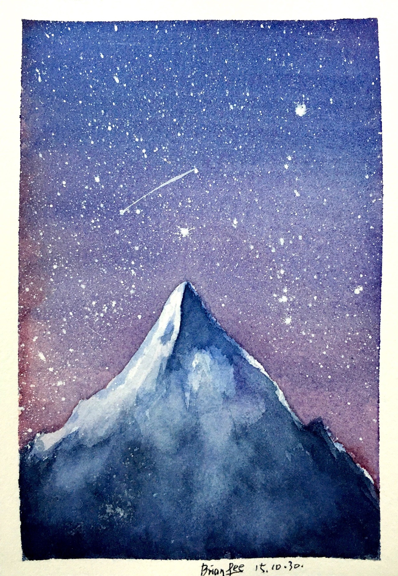 星空(2015-2016)|纯艺术|绘画|萌淙淙 - 原创作品 - 站酷 (zcool)