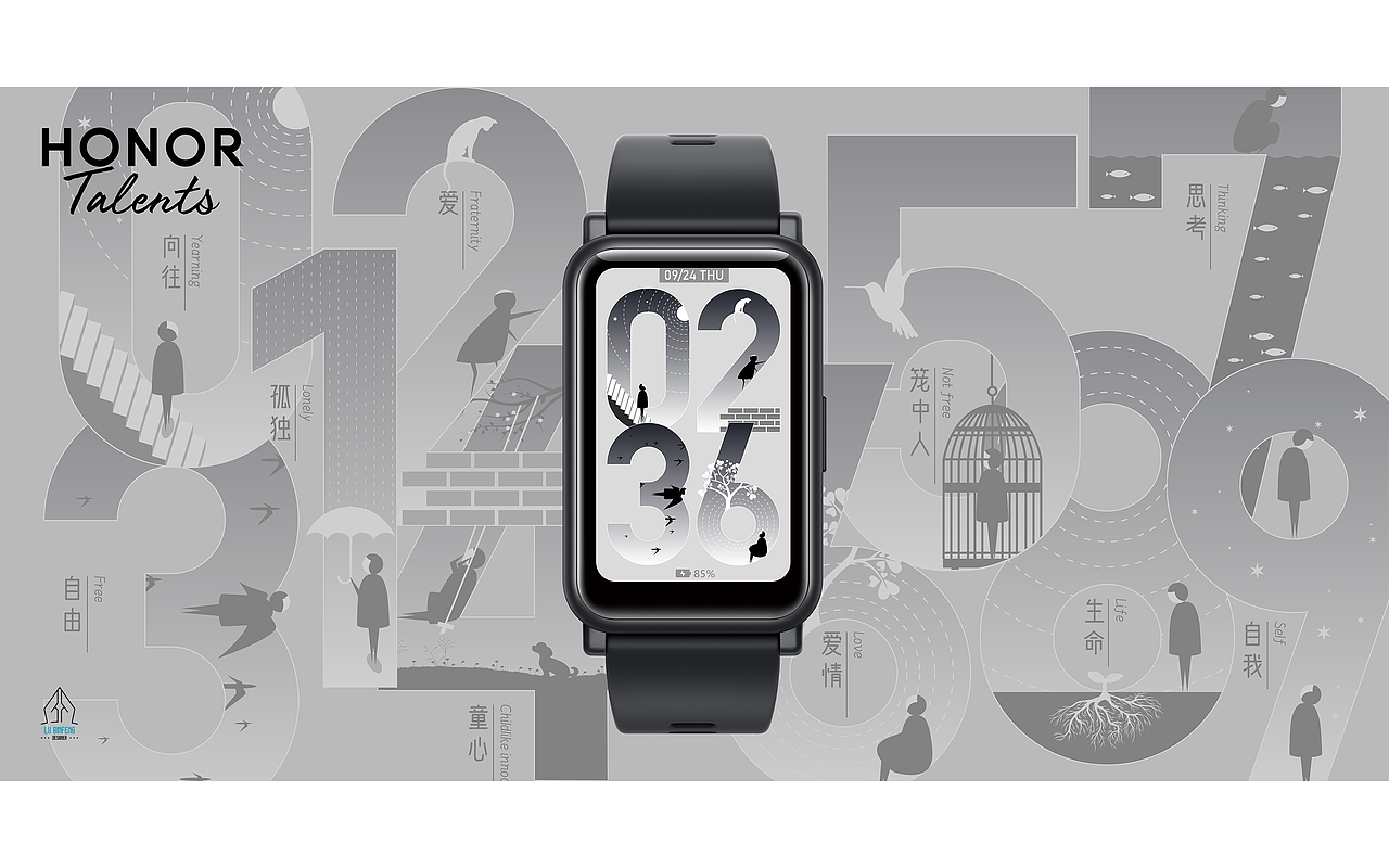 《十个我》-2020荣耀全球设计大赛-全球总冠军作品（图ZMjg2MDYxOTg0） - 软件界面 - 站酷设计师喝开水的鱼原创素材 - 站酷ZCOOL