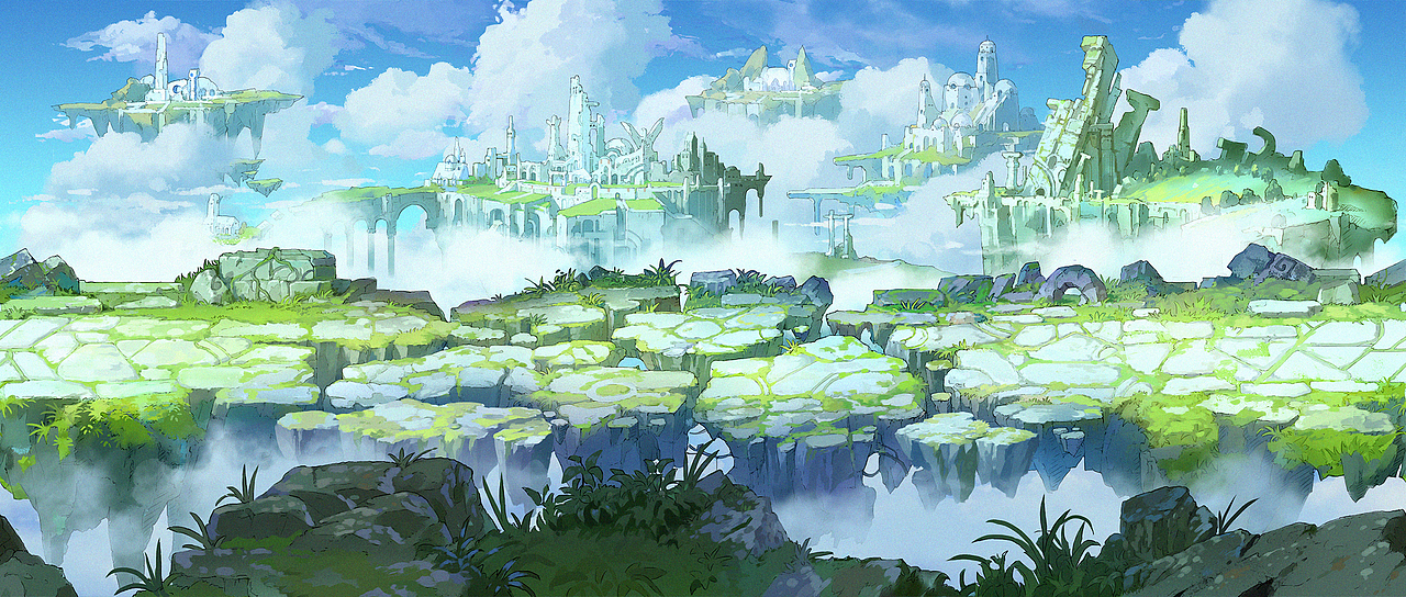 場景（圖ZMjk0OTQwNjA0） - 游戲原畫 - 站酷設計師ZHDALI原創(chuàng)素材 - 站酷ZCOOL